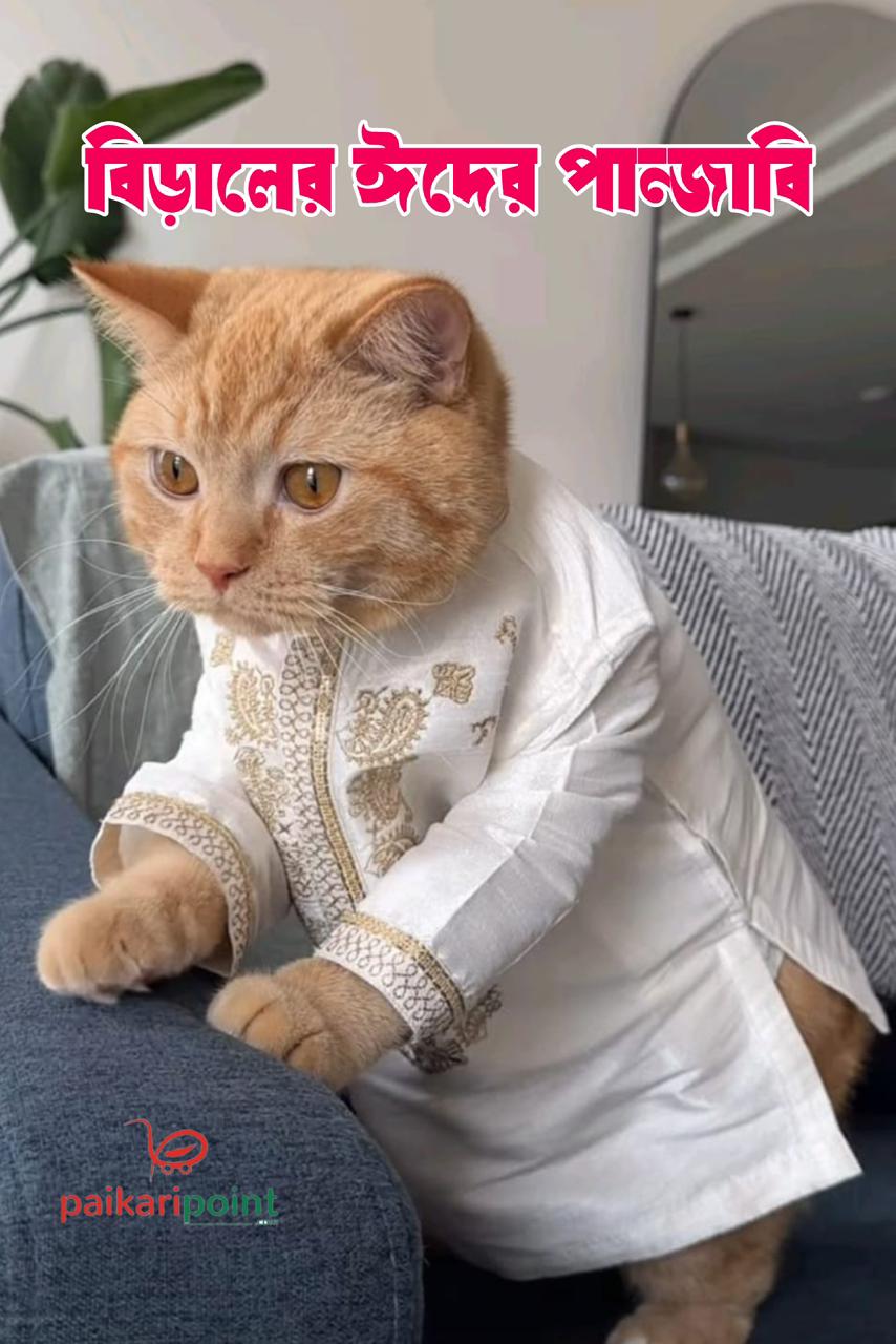 ২ পিছ বিড়ালের পান্জাবি।   ফ্রী শিপিং